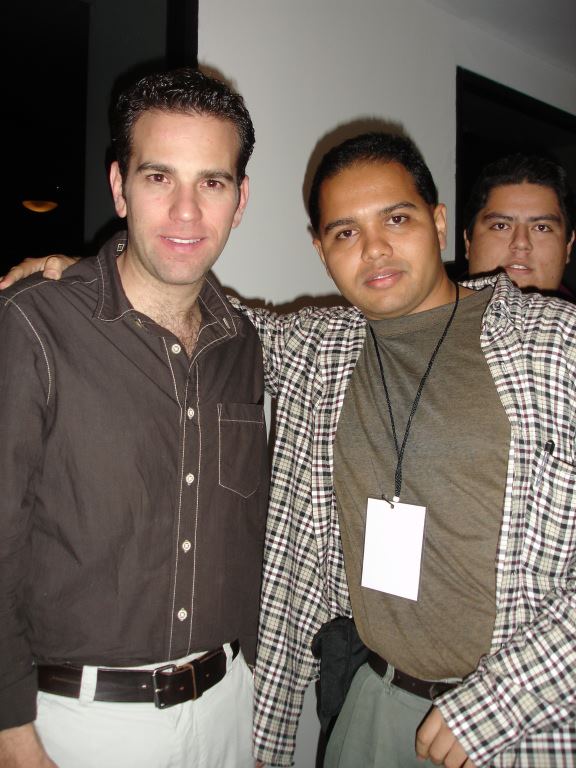 Juanjo con Carlos Loret de Mola